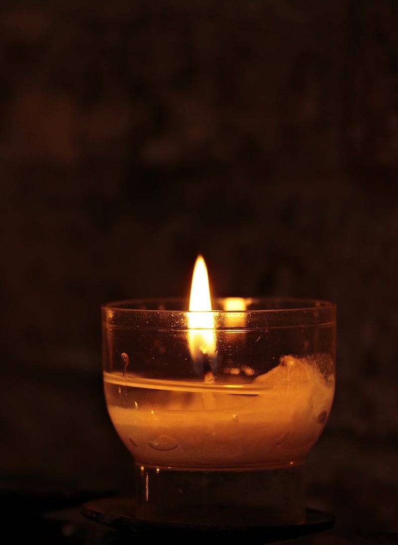 Layered Pillar Candles